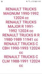 zastava kamioni do 3.5 t: Renault kamion-dihtung izduvnog sistema 1 Nekorišćeno. Za starije — 3