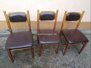 lidl sto i stolice za decu: Prodajem trpezariski sto sa tri stolice,,dužina stola 135cm širine — 3