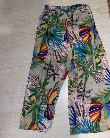 afrodita pantalone: XL (EU 42), L (EU 40), 2XL (EU 44), Normalan struk, Zvoncare — 2