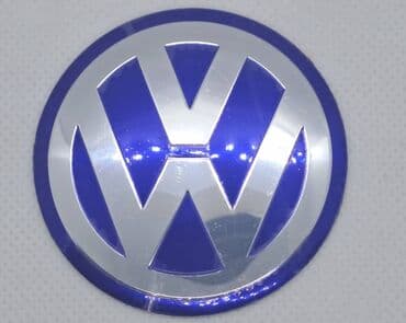kvalitetne presvlake za auto: Plastificirane nalepnice za felne VOLKSWAGEN plave 4 kom. VOLKSWAGEN — 4