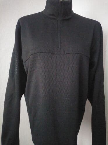 tek flis trenerka: SALOMON original, 100%poliester. Crne boje. Ne pise vel. pa se — 1