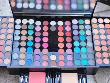 set za obrve: 👑Sminka Kofer sa sminkom Paleta sminke Set sminke 194 boje — 4