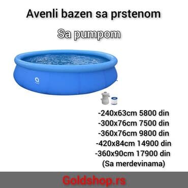 tablete za bazen 10 u 1: Bazen — 1