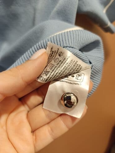 zenske svecane bluzice: H&M, S (EU 36), Poliester, bоја - Svetloplava — 12