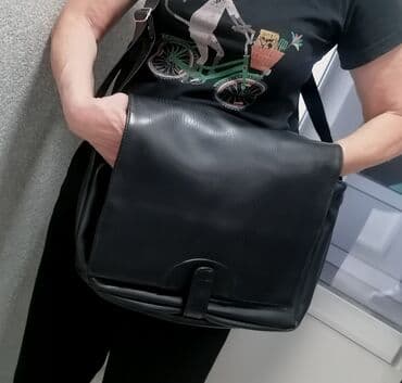 platnene torbe preko ramena: Torba za rame, Materijal: Koža — 3