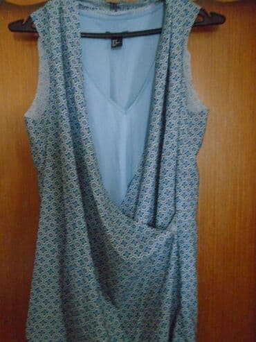 velicina haljine 38: H&M M (EU 38), bоја - Šareno, Top (bez rukava) — 2
