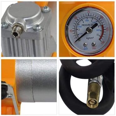 set za dopunu auto klime: Cena 2950 din Vazdusni kompresor za gume CYCLONE 1. DC12V, 150PSI — 6