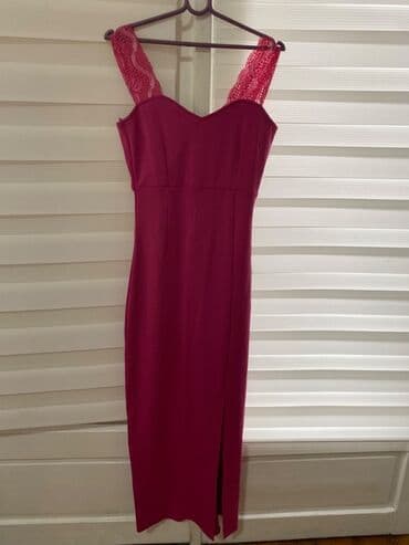 letnje elegantne haljine: Bоја - Roze, Večernji, maturski, Na bretele — 3