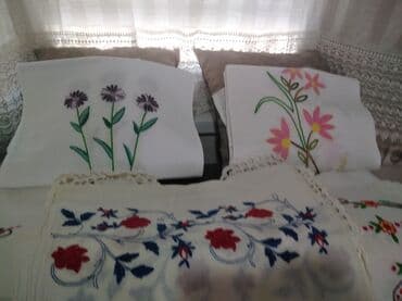 aksesoari za vencanje: Veca kolicina rucno vezenih peškira za svadbe, devera i deverušu — 5