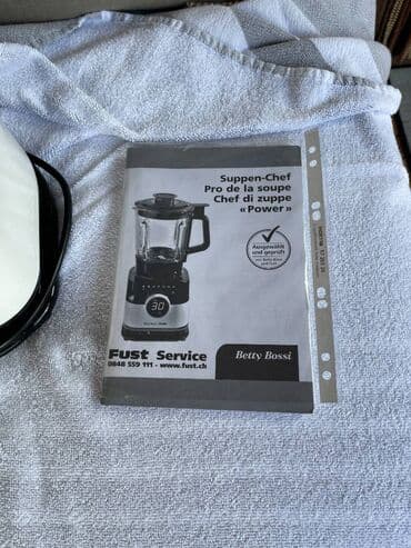 aparat za kafu silvercrest: Betty Bossi / Fust Soup Chef "Power" Aparat za kuvanje supe & — 10