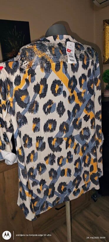 new yorker push up: 5XL (EU 50), Polyester, Animal, color - Multicolored — 5