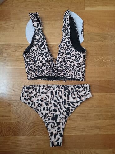 push up helanke novi sad: M (EU 38), Poliester, Leopard, krokodil, zebra, bоја - Bež — 7