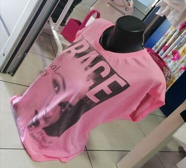 roze majice: S (EU 36), bоја - Roze — 2