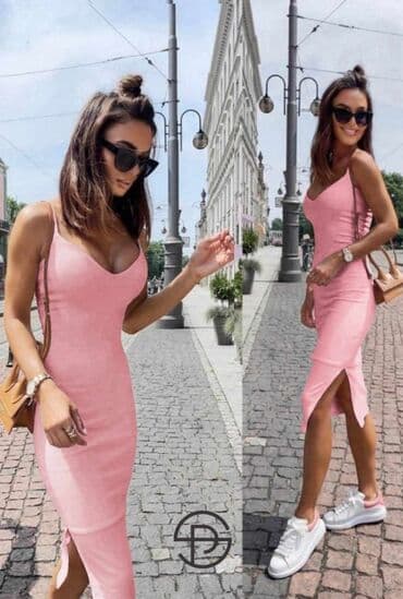 haljina od likre: One size, Koktel, klub, Na bretele — 2