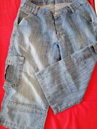 trake za kosu h m: Kratke pantalone texas vel M. Obim struka 76 cm, obim bokova 116 cm — 7