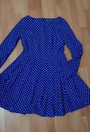 A-Dress L (EU 40), bоја - Tamnoplava, Dugih rukava — 1