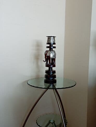 led svece pepco: Candlestick, color - Multicolored, Used — 3