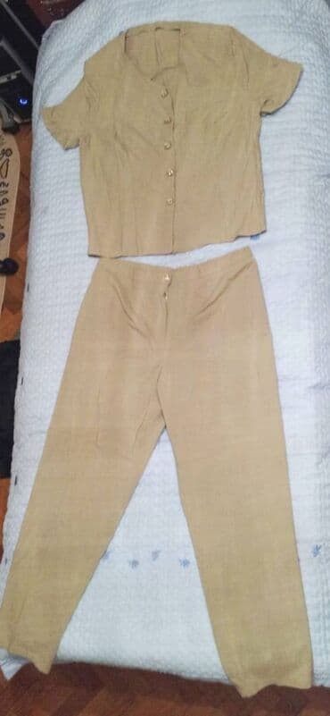 prsluk i pantalone komplet: XL (EU 42), Jednobojni, bоја - Bež — 1