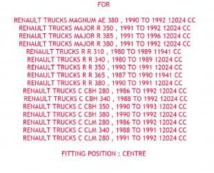 zastava kamioni do 3.5 t: Renault kamion-dihtung izduvnog sistema 3 Nekorišćeno. Za starije — 2
