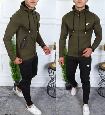 prsluk i pantalone komplet: Nike muška trenerka Novo Mokra likra Veličine m l xl 2xl fb Moja — 4