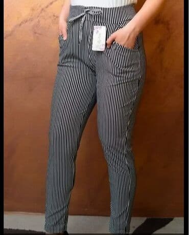 pantalone s: Visok struk — 1