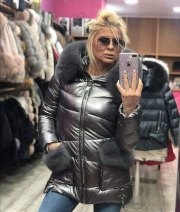 parka s: S (EU 36), Jednobojni, Sa postavom — 1