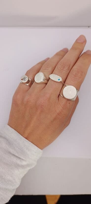 prsluci od pravog krzna: Handmade, Materijal: Srebro — 4