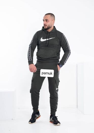 prsluk i pantalone komplet: Nike muška trenerka komplet Novo Pamuk Veličine m l xl 2xl fb — 6