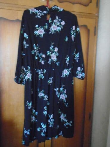 haljine crne: H&M M (EU 38), bоја - Crna, Dugih rukava — 5