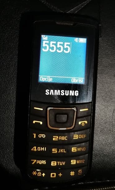 polovni telefoni cacak: Samsung GT-E1100, < 2 GB, bоја - Crna, Sa tastaturom — 2