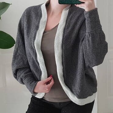 kardigan s: One size, Oversize, Jednobojni — 2