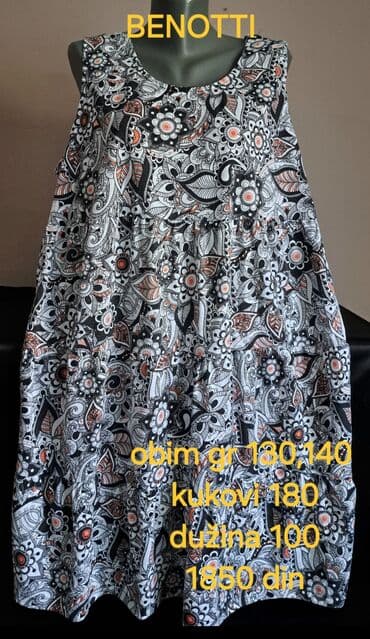 minđuše od nerđajućeg čelika: 2XS (EU 32), bоја - Šareno, Oversize, Top (bez rukava) — 1