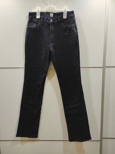lidl pantalone: Farmerke crni teksas. Iz uvoza. Marka Pionier. Poluobim struka 37/40 — 1
