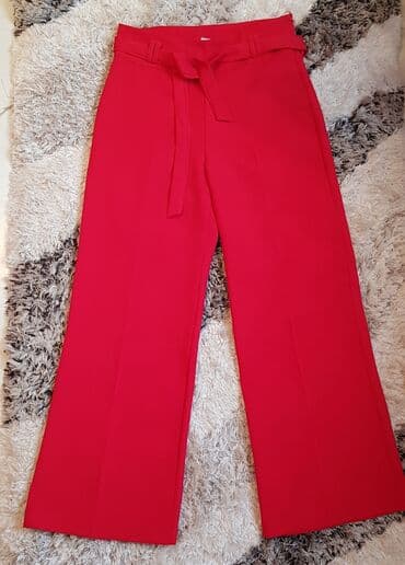 pantalone s: M (EU 38), Visok struk, Zvoncare — 1