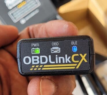 autoradio sa ekranom: OBDLink CX BLE Bluetooth OBD2 za Bimmercode iOS i Android OBDLink CX — 3