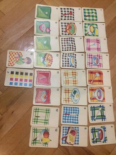 crni triko za devojcice: Karte za igru iz '80tih u original kutijici ( kao Crni Petar ). Redak — 5