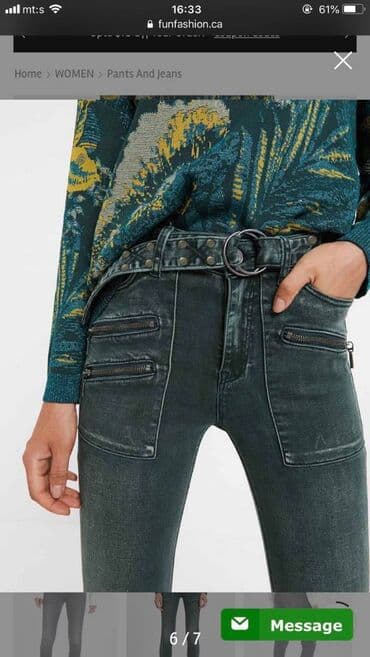 desigual haljine nova kolekcija: Moderne original Desigual farmerke naznačene veličine 36. Imaju nešto — 4