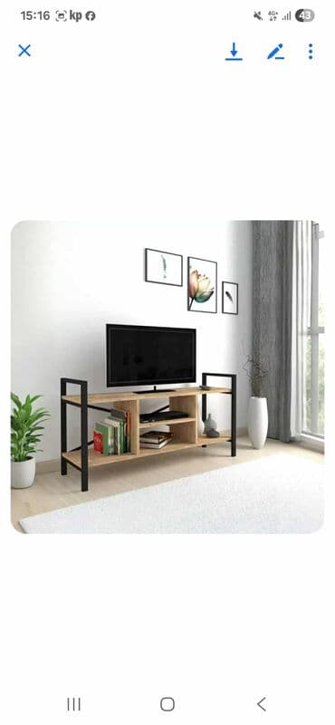 lidl polica za cvece: 9.990 din. Kod: TV komoda Valeri Atlantik Dimenzije: 60x35x120cm — 3