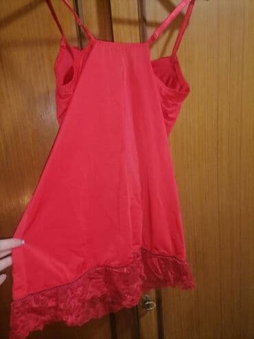 calvin klein donji ves zenski: Crveni komplet donji veš, M/L veličina, novo — 3
