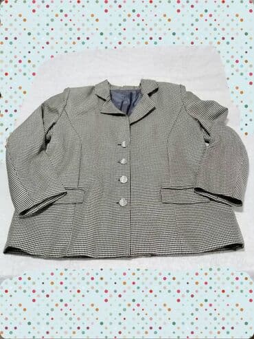 crno siva kosa: 4XL (EU 48), Karirani — 3