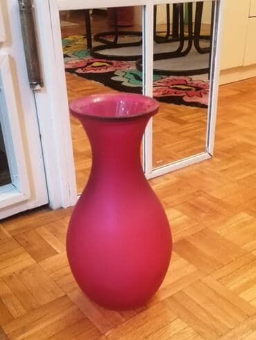 saksije sa nogicama: Ćup, Staklo, bоја - Roze — 3