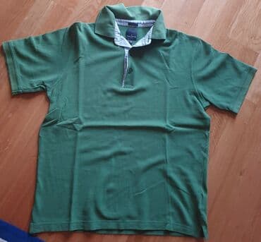 majica s: DANIEL HECHTER Paris zelena polo majica sa kragnicom S velicina, ali — 2