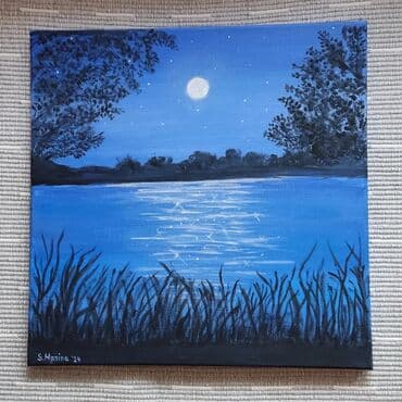 mehanički satovi na navijanje: Slika, 40 x 40 cm, Novo — 3