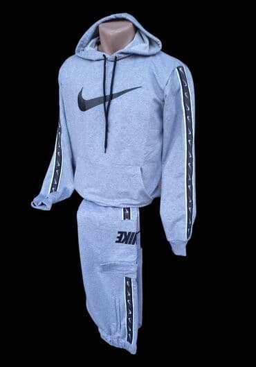 prsluk i pantalone komplet: Nike muška trenerka komplet Novo Pamuk Veličine m l xl 2xl fb — 5