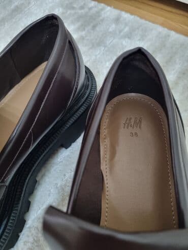 baletne papučice h m: Mokasine, H&M, 38 — 2
