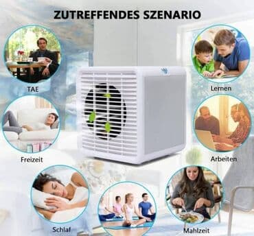 Mini klime: ⭐⭐⭐ Mobilni klima uređaj Mini hladnjak - 3 u 1 kockasti ventilat — 3