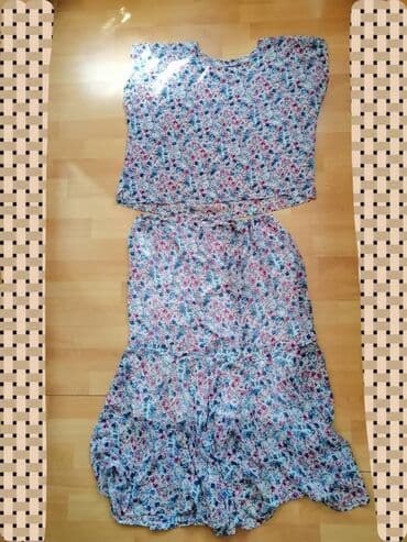 swarovski komplet mindjuse i ogrlica: 3XL (EU 46), Cvetni, bоја - Šareno — 1