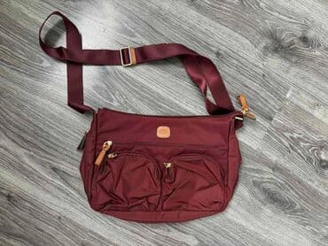 bordo torbe: Torba za rame, Materijal: Platno — 4