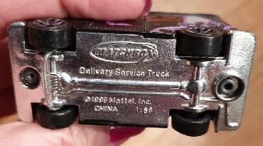 konjic za decu: MATCHBOX - MATTEL auto kombi za isporuku. Automobilcic igracka — 3