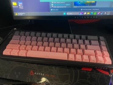 bluetooth tastatura za tablet: Ajazz mehanička tastatura 0.01 odaziv i 8khz sa prilagodljivim RGB — 4